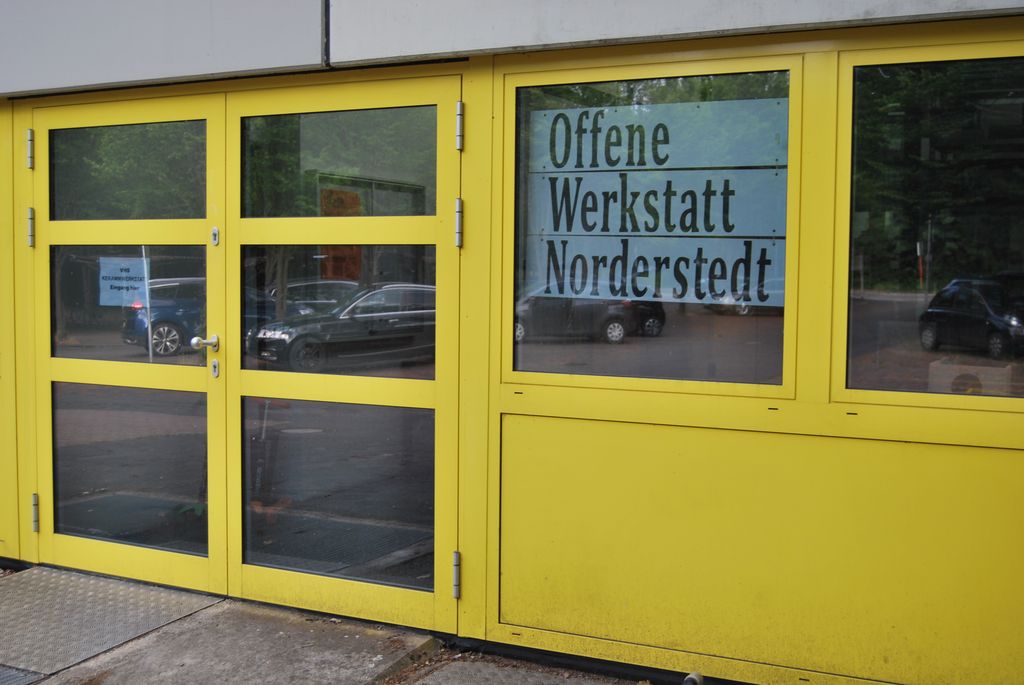 Eingang zur Werkstatt